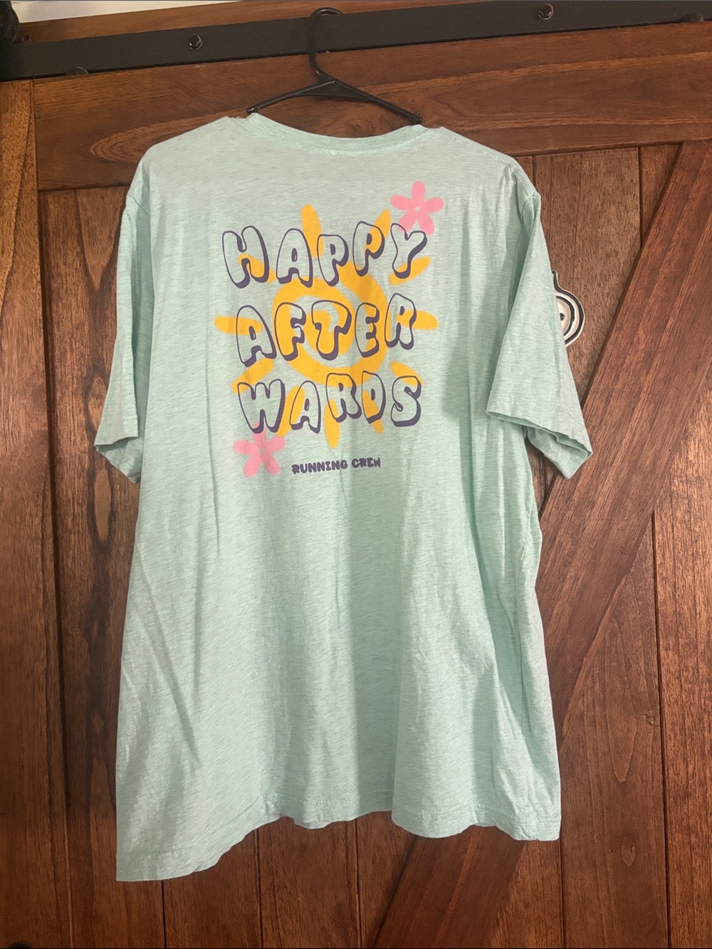 Happy Afterwards Graphic Tee - Mint Short Sleeve